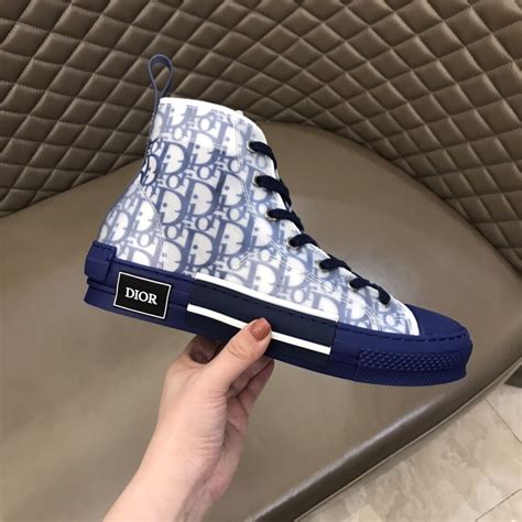 blue high top dior sneakers|B23 Sneakers .